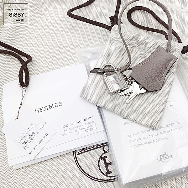 ■エルメス■ バーキン30 トゴ グリアスファルト シルバー金具 A刻印【HERMES】
