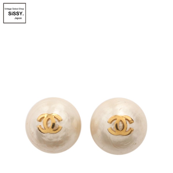 【初回限定】 □シャネル□ ココマーク イヤリング フェイクパール ゴールド アクセサリー