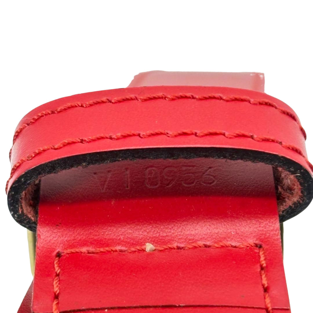 LOUIS VUITTON ルイヴィトン ショルダーバッグ サックデポールPM エピレザー カスティリアンレッド M80207
