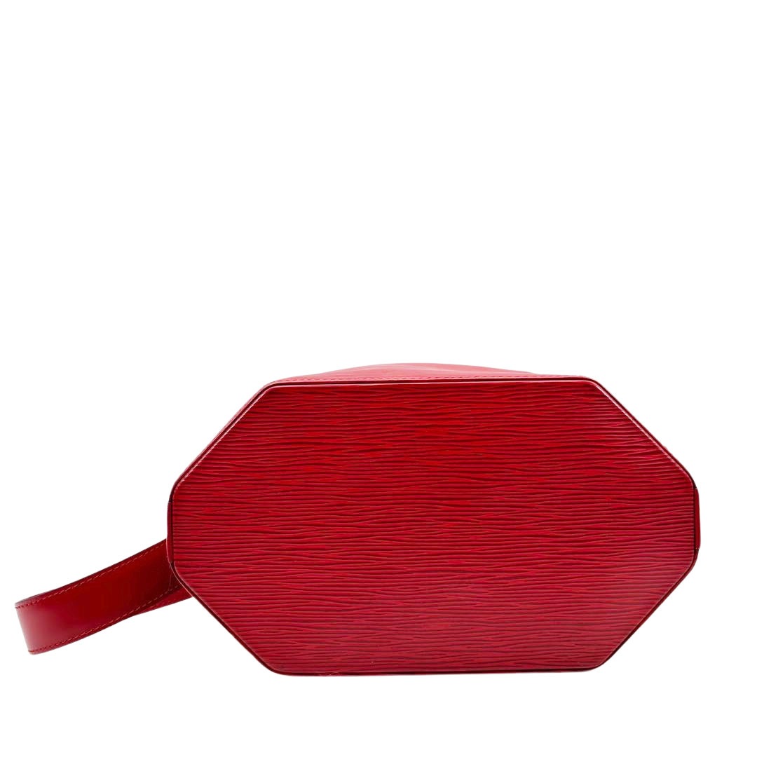 LOUIS VUITTON ルイヴィトン ショルダーバッグ サックデポールPM エピレザー カスティリアンレッド M80207