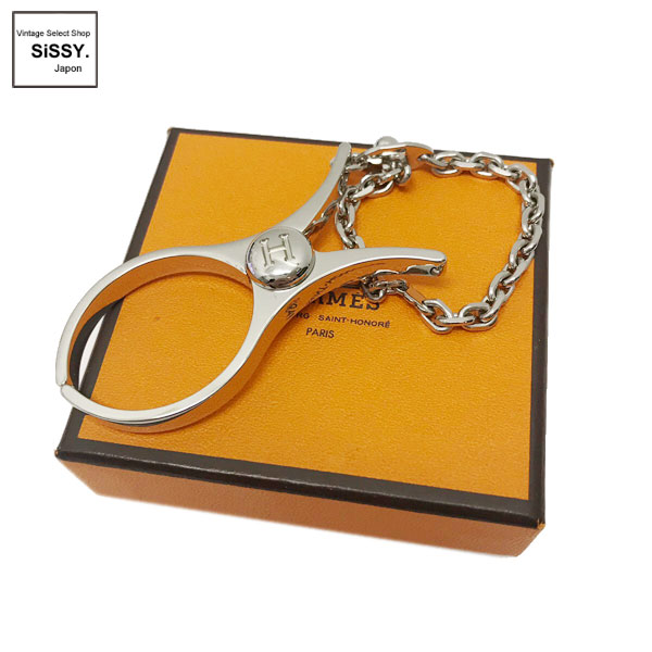 ■エルメス■ グローブホルダー フィロー（フィルー） シルバー 【HERMES】