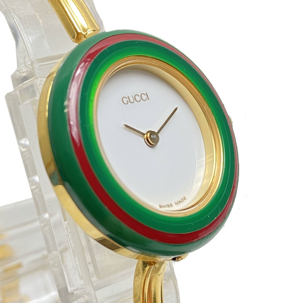 GUCCI グッチ レディース腕時計 チェンジベゼルウォッチ 12色 クオーツ QZ  11/12.2