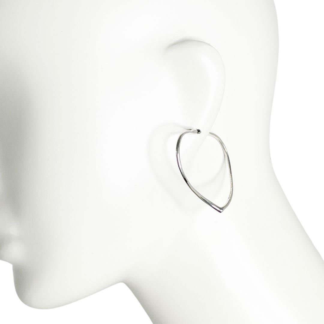 TIFFANY ティファニー フープピアス オープンハート 925 シルバー