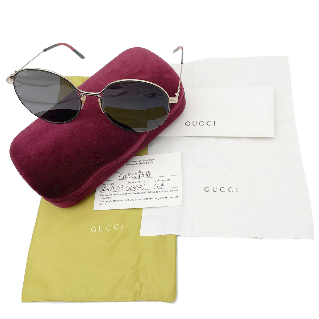 GUCCI グッチ サングラス シェリーライン アジアンフィット GG0395SK