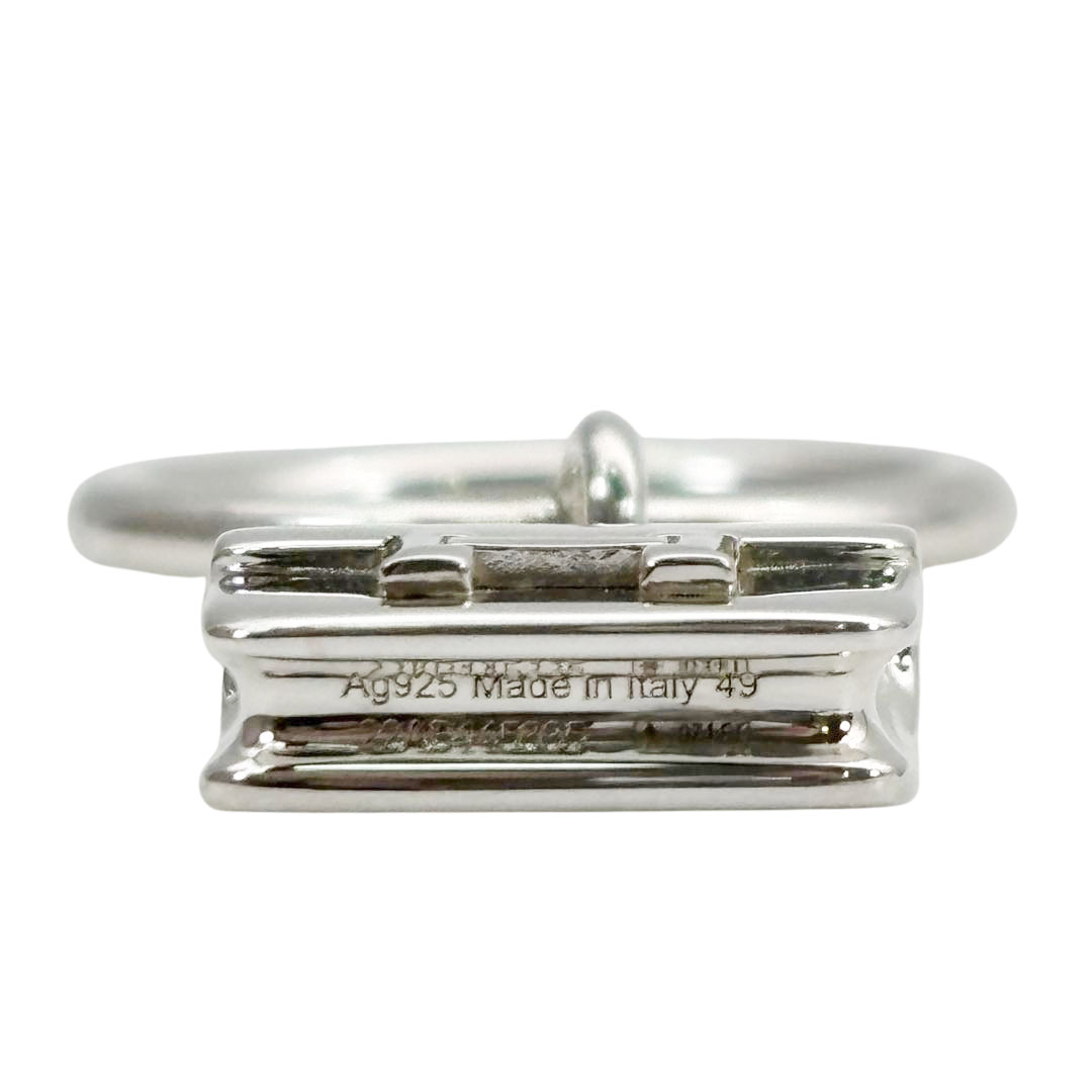 HERMES エルメス アミュレット コンスタンス リング 指輪 49(約9号) Ag925 シルバー