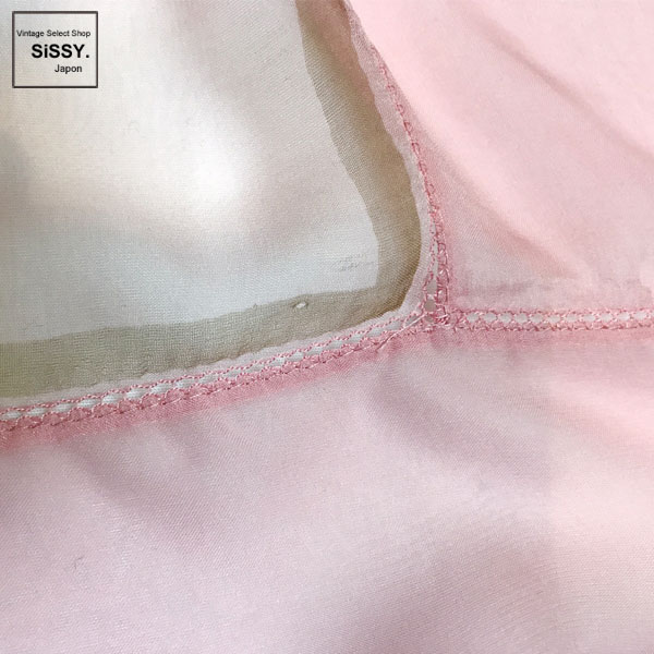 ■シャネル■ シフォン スカーフ シルク100% ピンク 花柄 100x100【CHANEL】