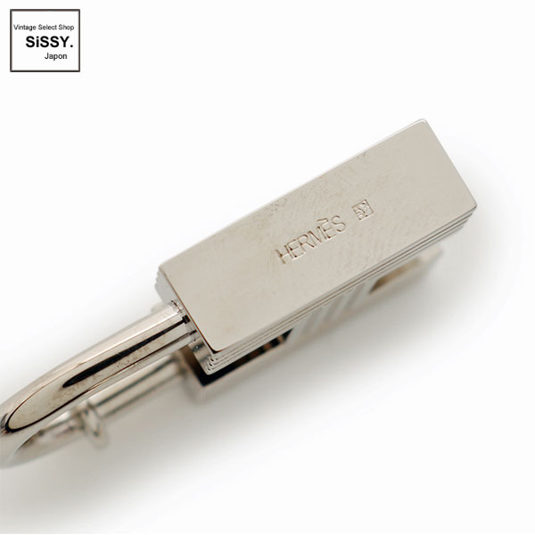 ■エルメス■ カデナ チャーム シルバー Hモチーフ 2000年限定 【HERMES】