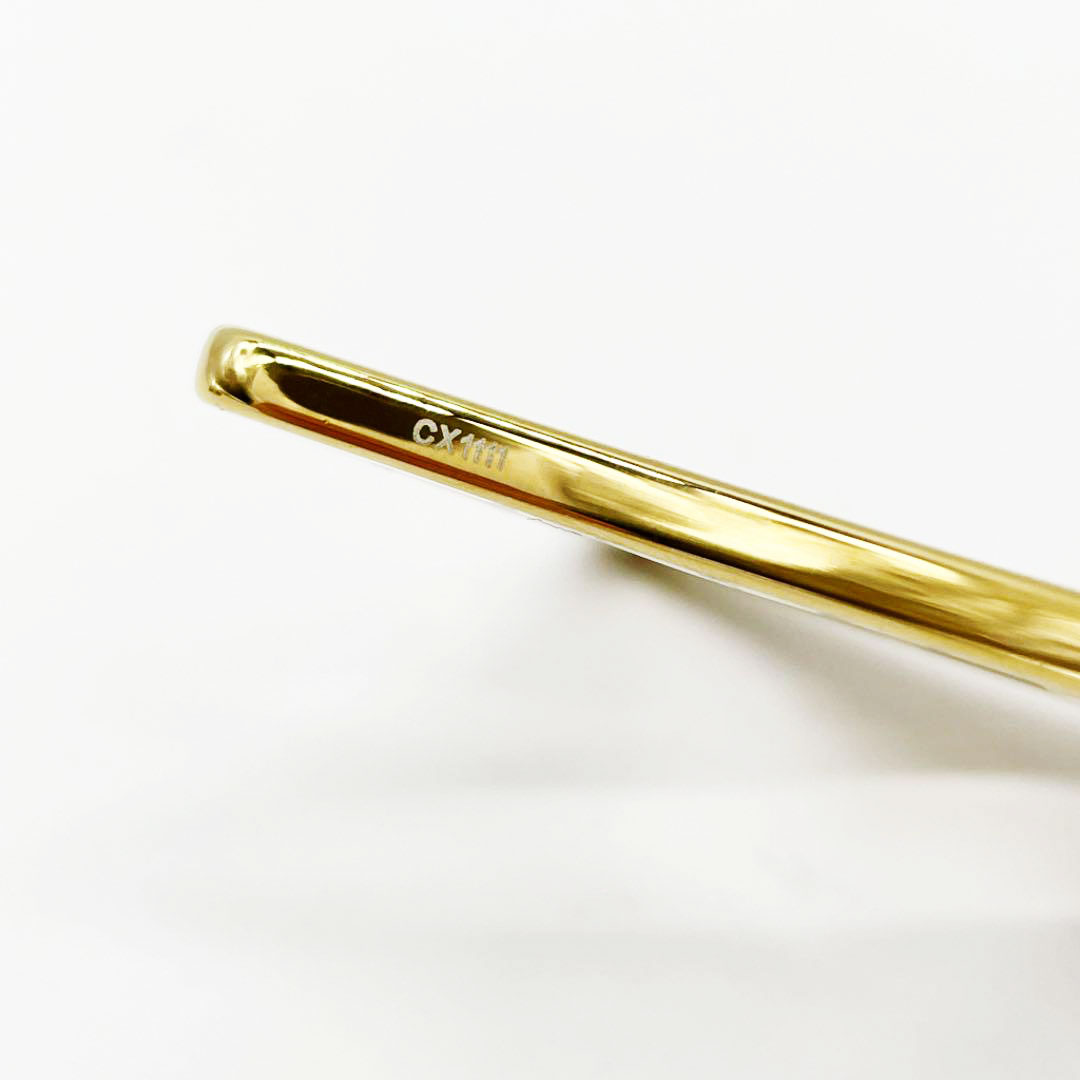 LOUIS VUITTON ルイヴィトン キーリング キーホルダー チャーム ポルトクレ パズル モノグラム フラワー ゴールド ダークブラウン M65218