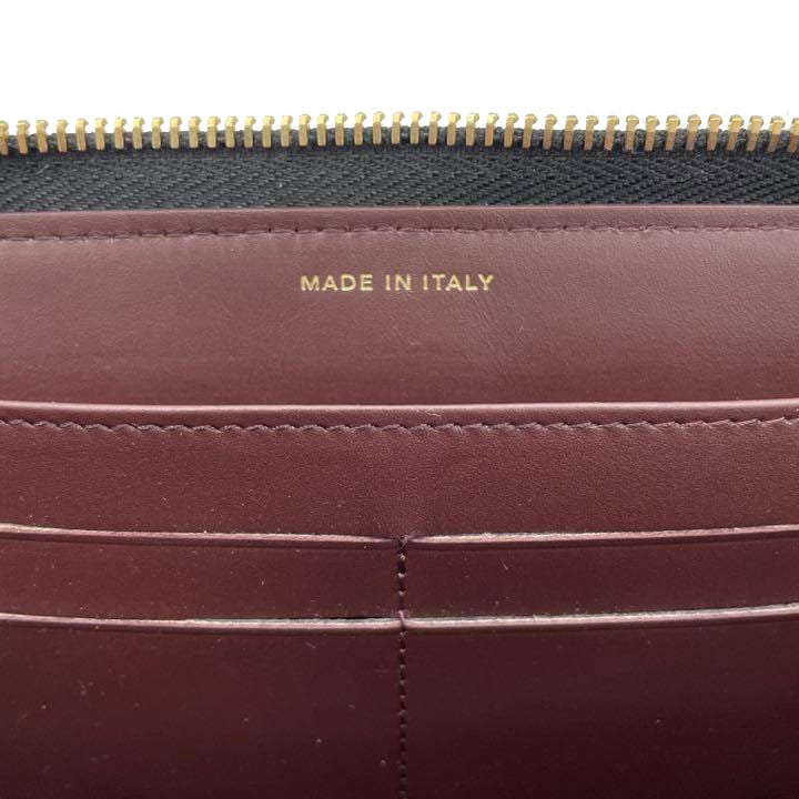 CHANEL シャネル ラウンドファスナー長財布 マトラッセ キャビア