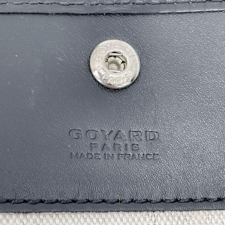 GOYARD ゴヤール サンルイPM トートバッグ PVC レザー ブラック