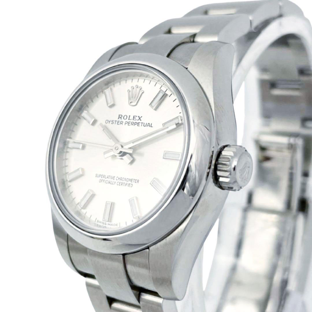 ROLEX ロレックス オイスター パーペチュアル レディースウォッチ 腕時計 SS 176200 自動巻き 26mm ランダムシリアル
