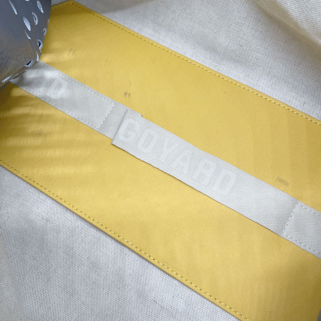 GOYARD ゴヤール トートバッグ アーディPM ゴヤールディンキャンバス レザー グレー