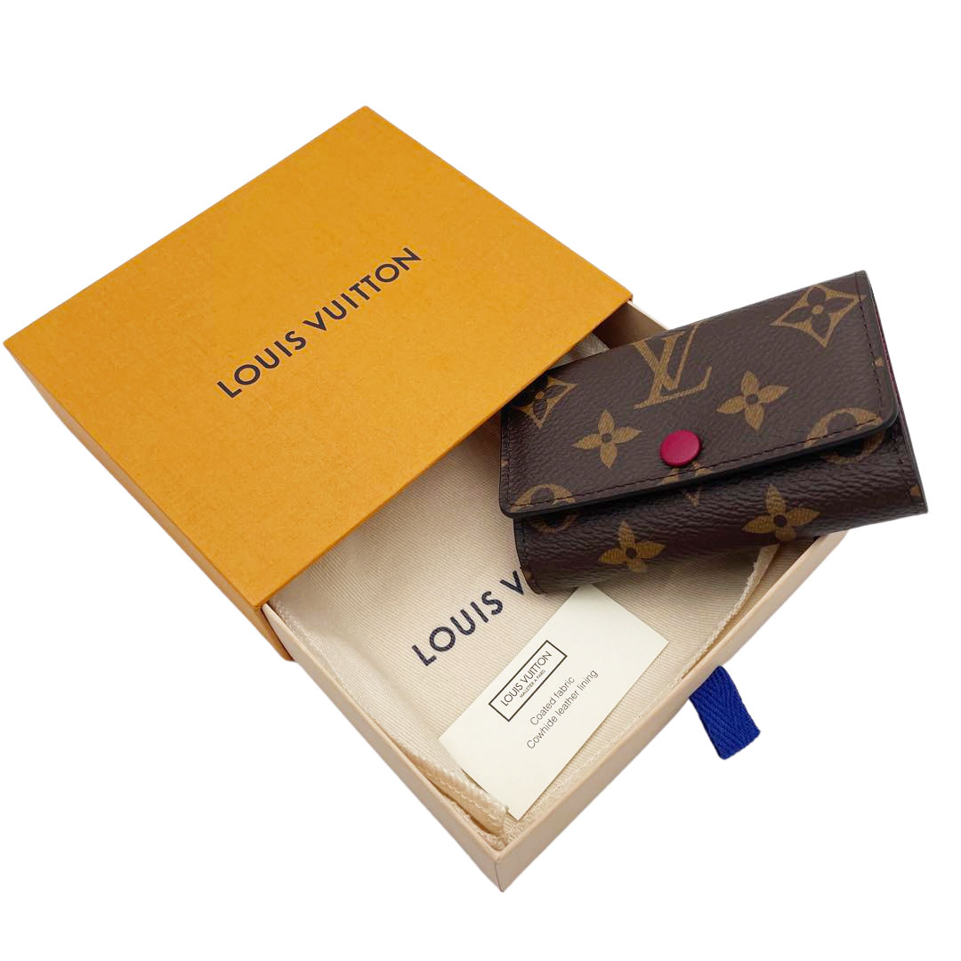 LOUIS VUITTON ルイヴィトン 6連キーケース ミュルティクレ6 モノグラム フューシャ M60701