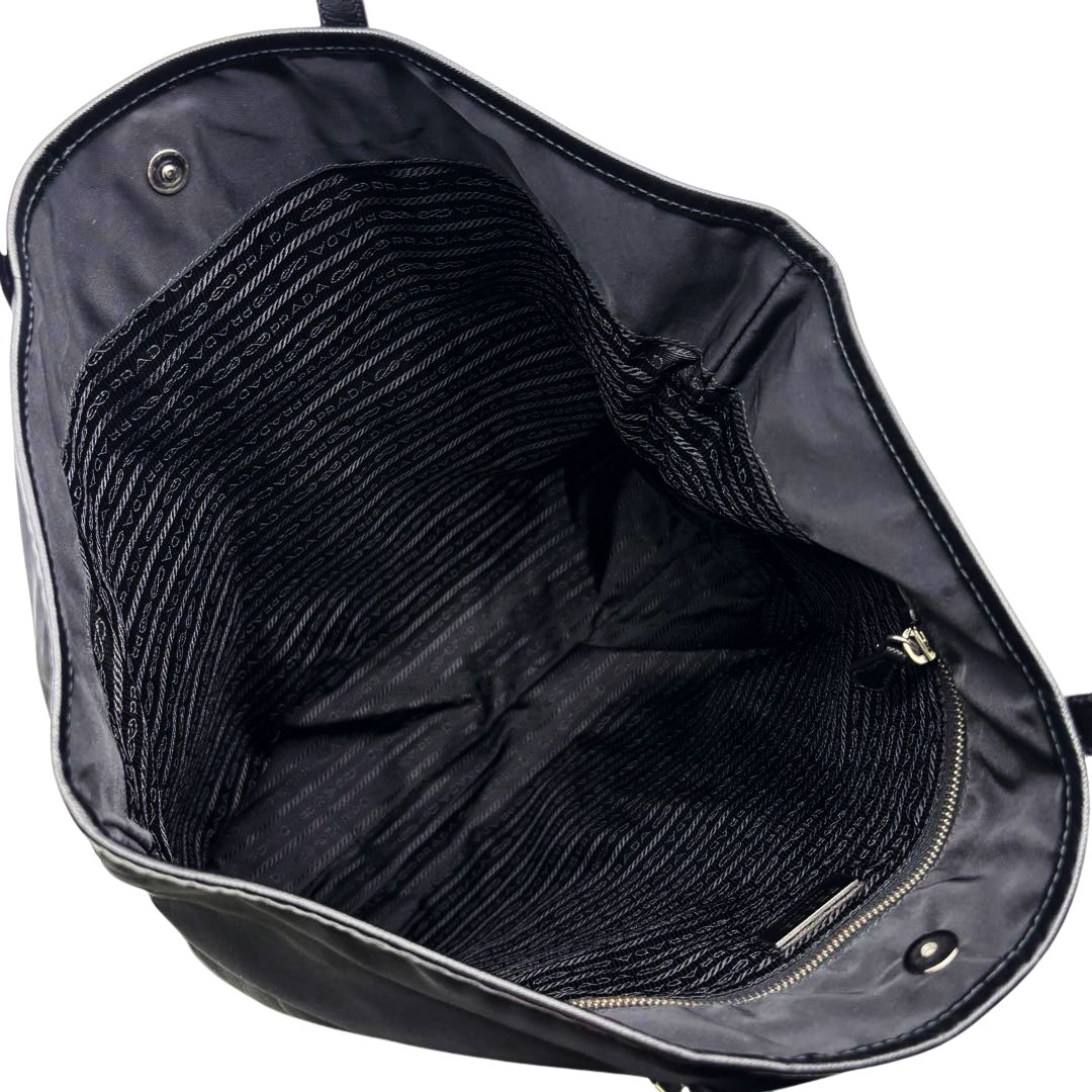PRADA プラダ トートバッグ ロボットコレクション モデルモチーフ ナイロン ブラック B4501A