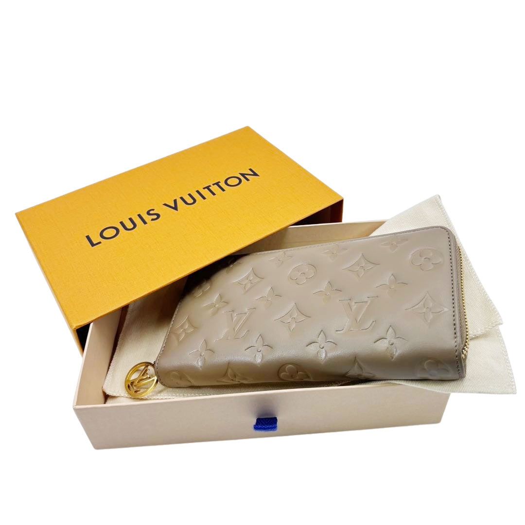 LOUIS VUITTON ルイヴィトン ジッピーウォレット ラウンドファスナー長