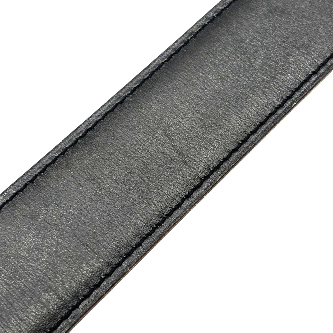 HERMES エルメス Hベルト コンスタンス 80 リバーシブル ボックスカーフ/トゴ ブラック/ブルージーン/シルバー金具 □H刻印