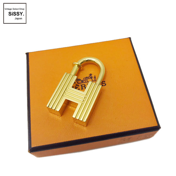 ■エルメス■ カデナ チャーム ゴールド Hモチーフ 2000年限定 【HERMES】