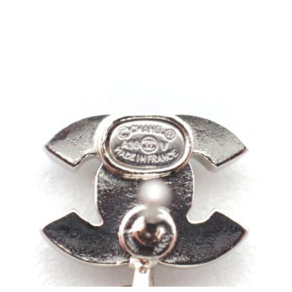□シャネル□ ピアス ココマーク フェイクパール ラインストーン