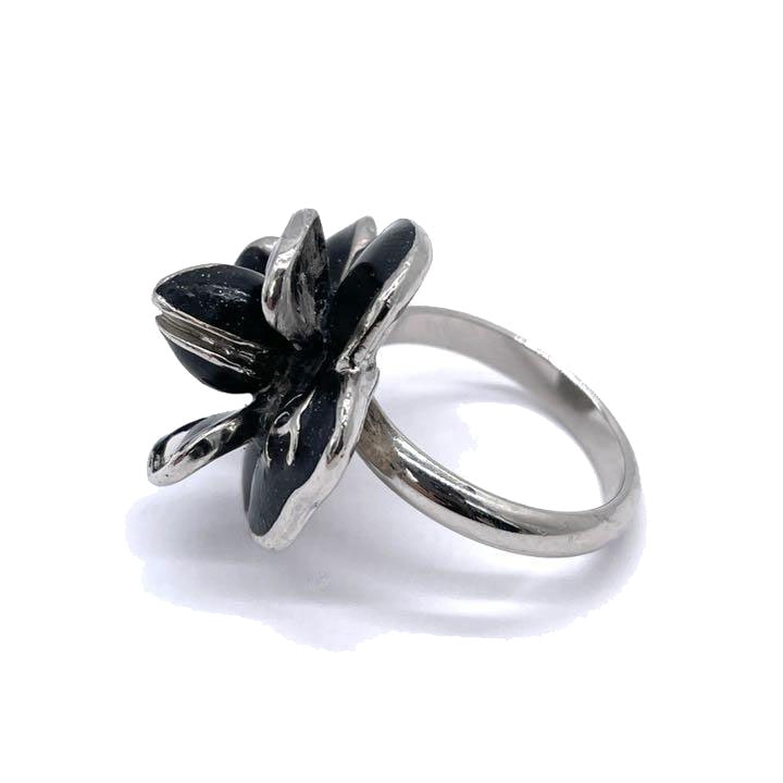 CHANEL シャネル カメリアリング 指輪 ココマーク メタル