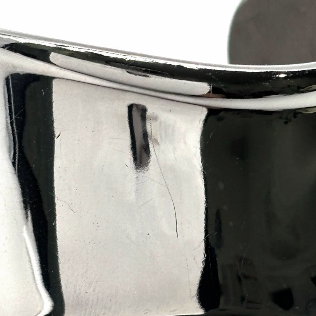 TIFFANY ティファニー ボーン カフ バングル エルサ・ペレッティ 左手用 ルテニウム スモールサイズ