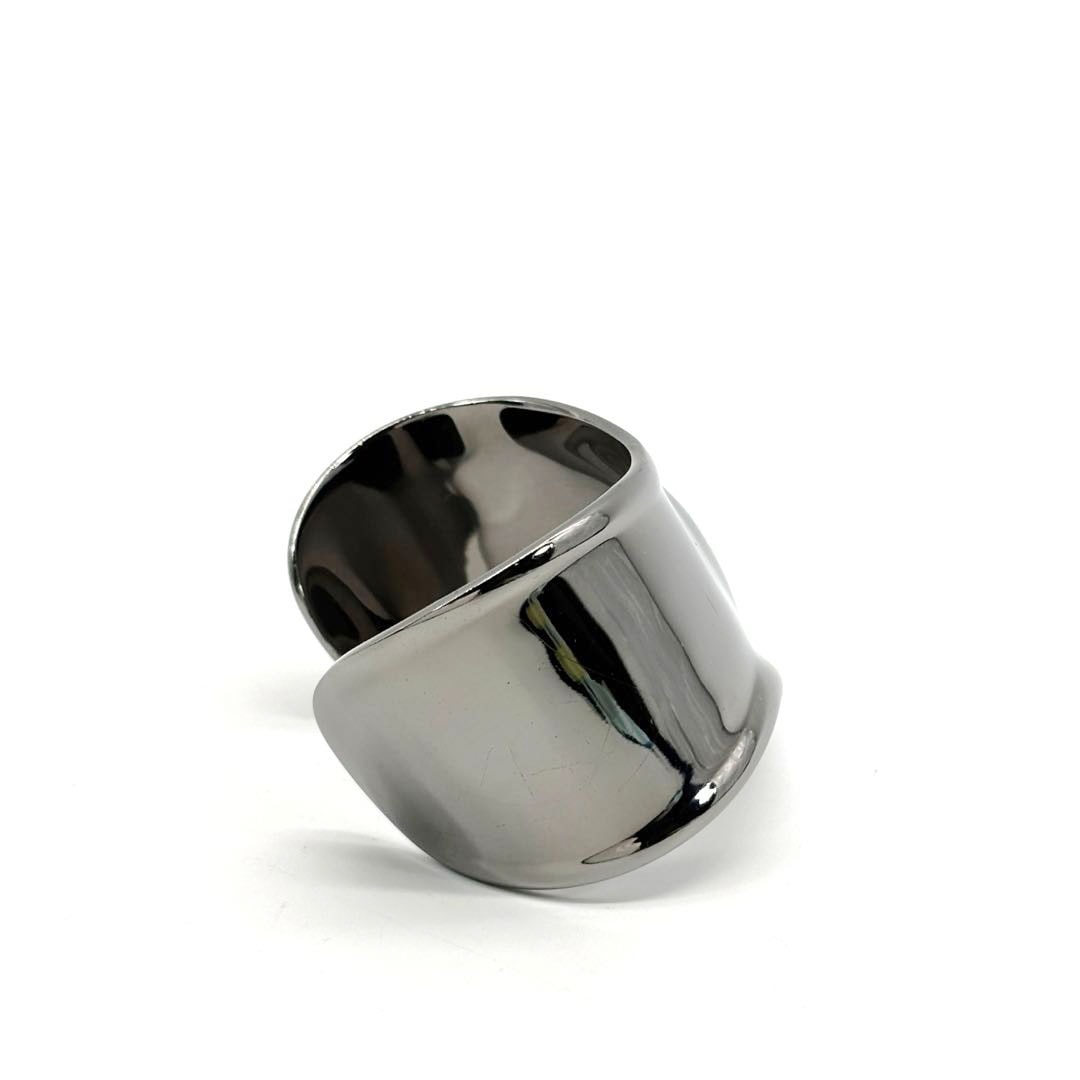 希少 サイズL  ティファニー スモール　ボーンカフ　左手　シルバー バングル TIFFANY＆Co.】ティファニー『SILVER ボーンカフ ブレスレット