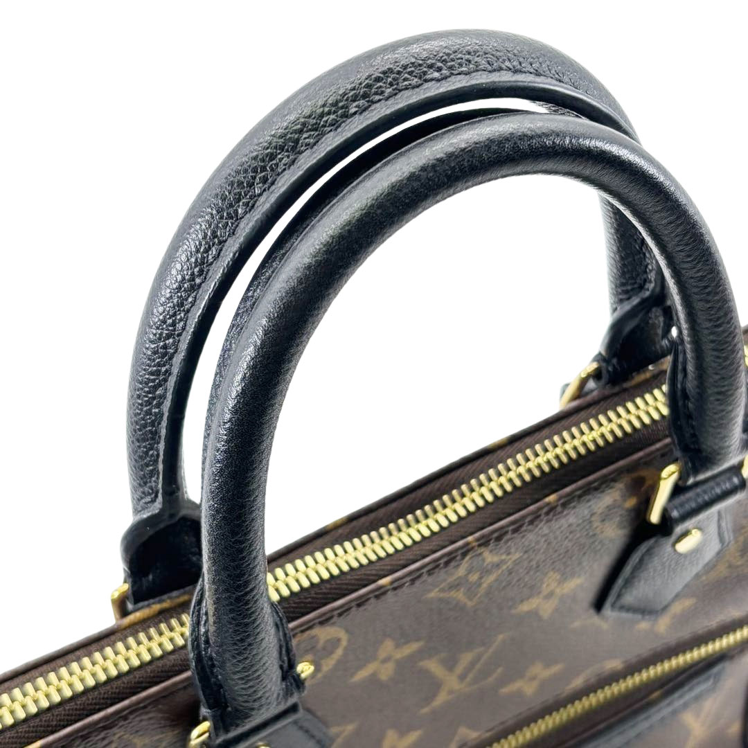 美品　LOUIS VUITTON 2Wayブラックハンドバッグ LOUIS VUITTON ルイヴィトン 2WAYハンドバッグ トゥルネルPM