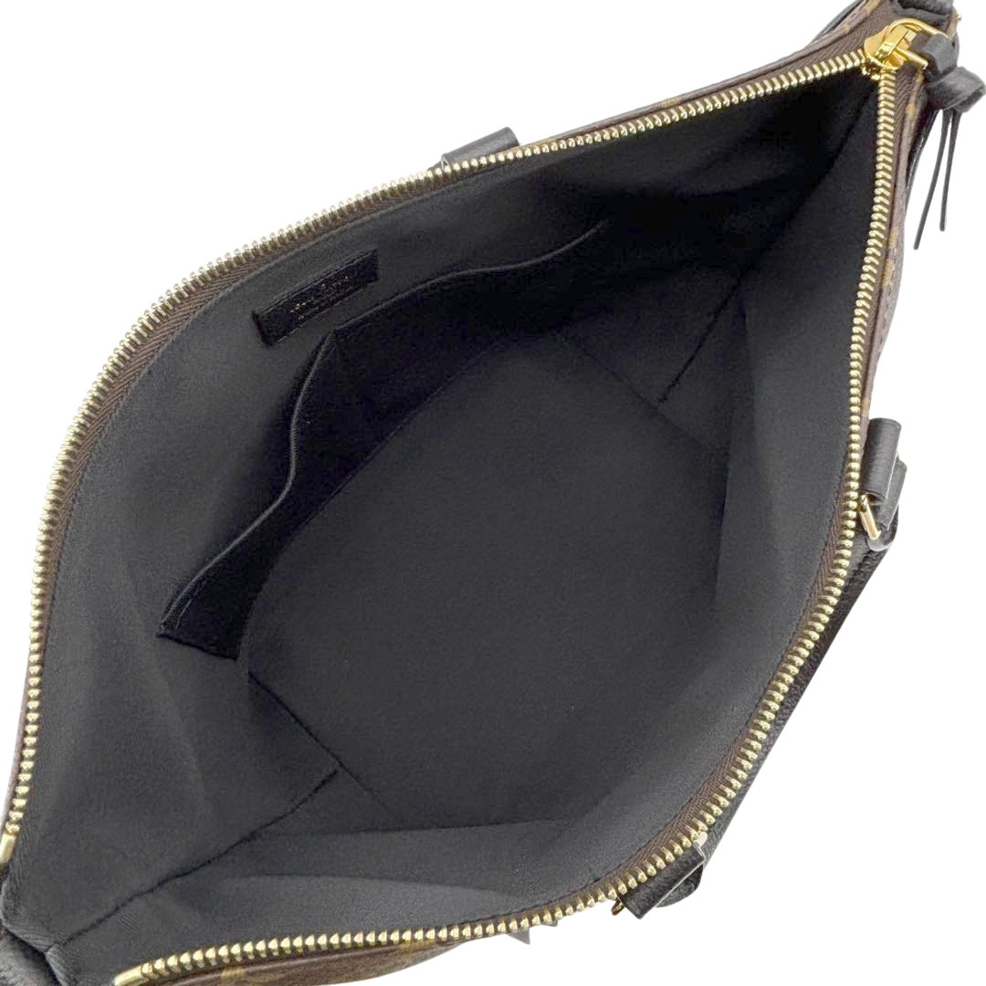 LOUIS VUITTON ルイヴィトン 2WAYハンドバッグ トゥルネルPM モノグラム レザー ブラウン/ブラック M44057