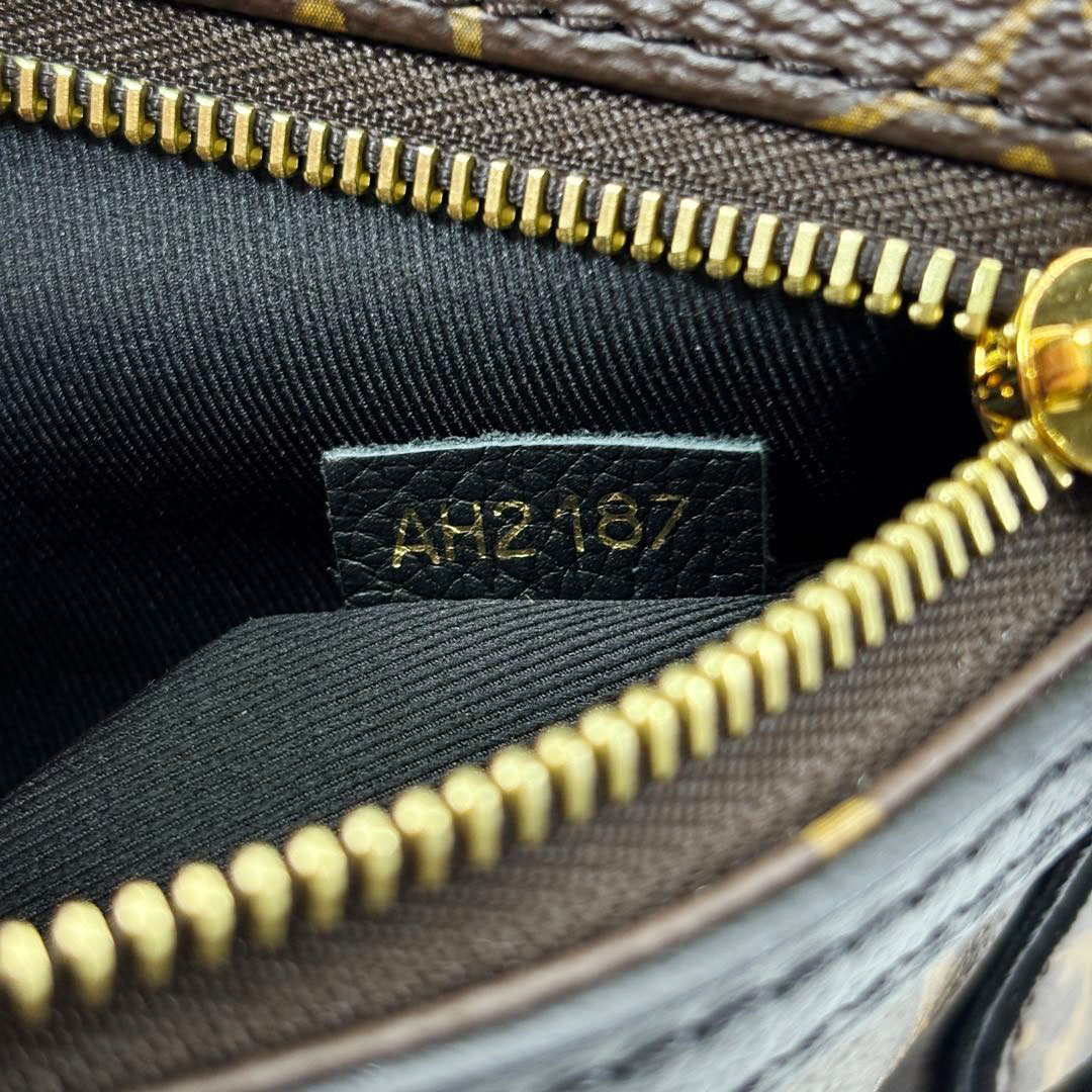 LOUIS VUITTON ルイヴィトン 2WAYハンドバッグ トゥルネルPM モノグラム レザー ブラウン/ブラック M44057