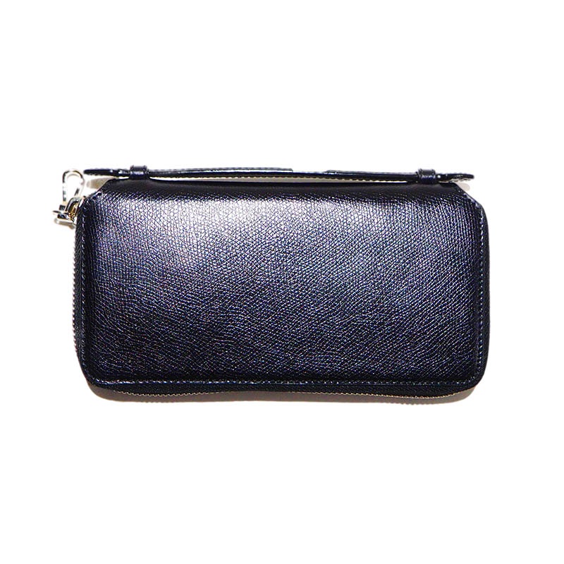 KUBERA9981 クベラ9981 ROUND WALLET ラウンドウォレット CORDOVAN 型押しコードバン ブラック|KUBERA9981|BRANDS
