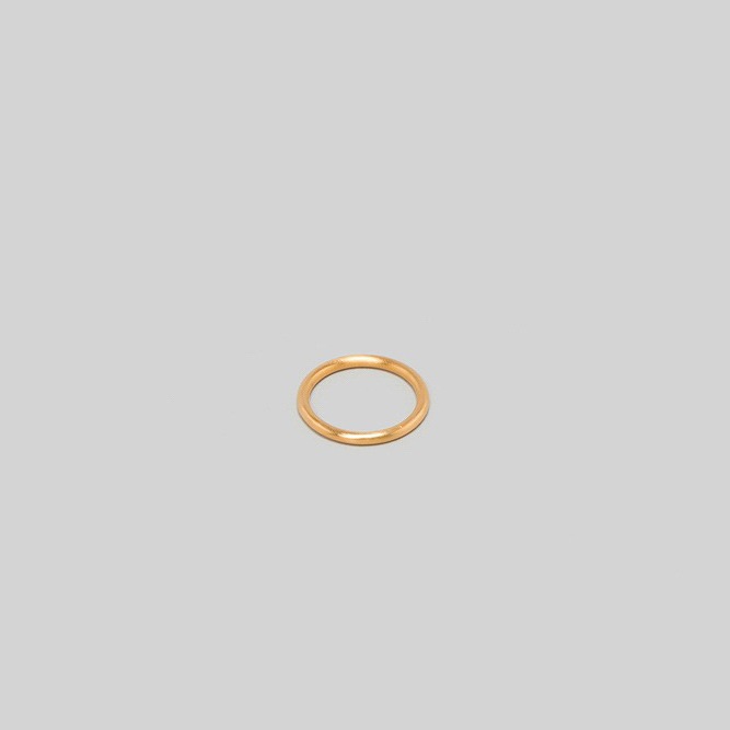 _Fot フォート line ring circle brass+18KGP gold ラインリング サークル ゴールド|_Fot|BRANDS