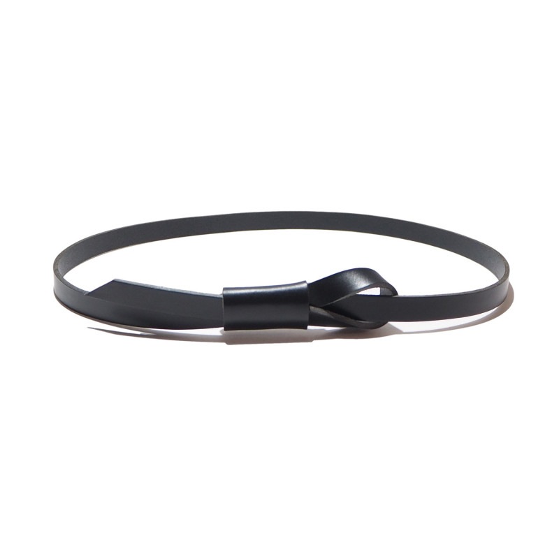 _Fot フォート knot belt ノットベルト black ブラック|_Fot|BRANDS