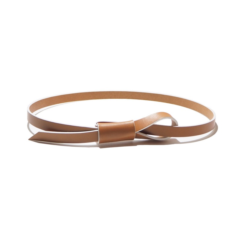 _Fot フォート knot belt ノットベルト tan ライトブラウン|_Fot|BRANDS