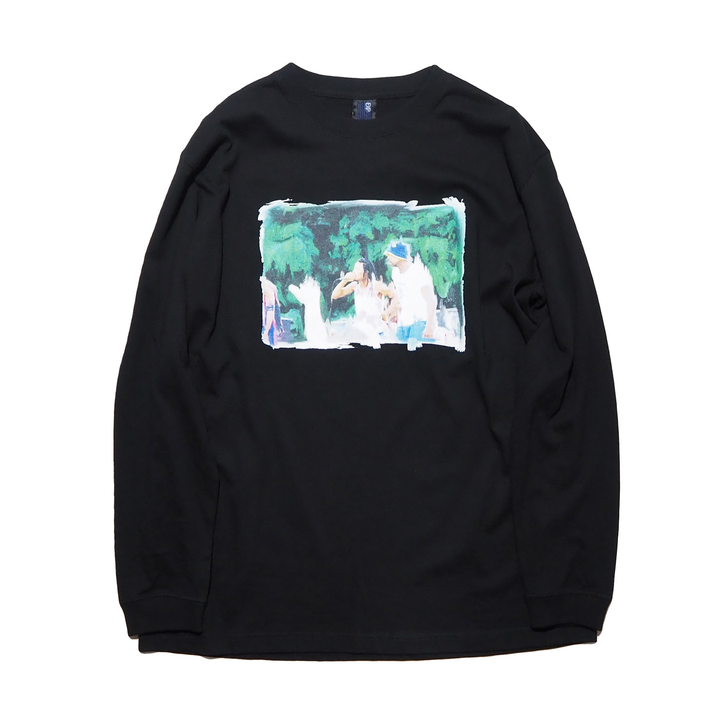 EXPANSION エクスパンション 2005-T-GAELIC PARK BRONX 1998 L/SLEEVES プリントロングスリーブＴシャツ BLACK ブラック　　