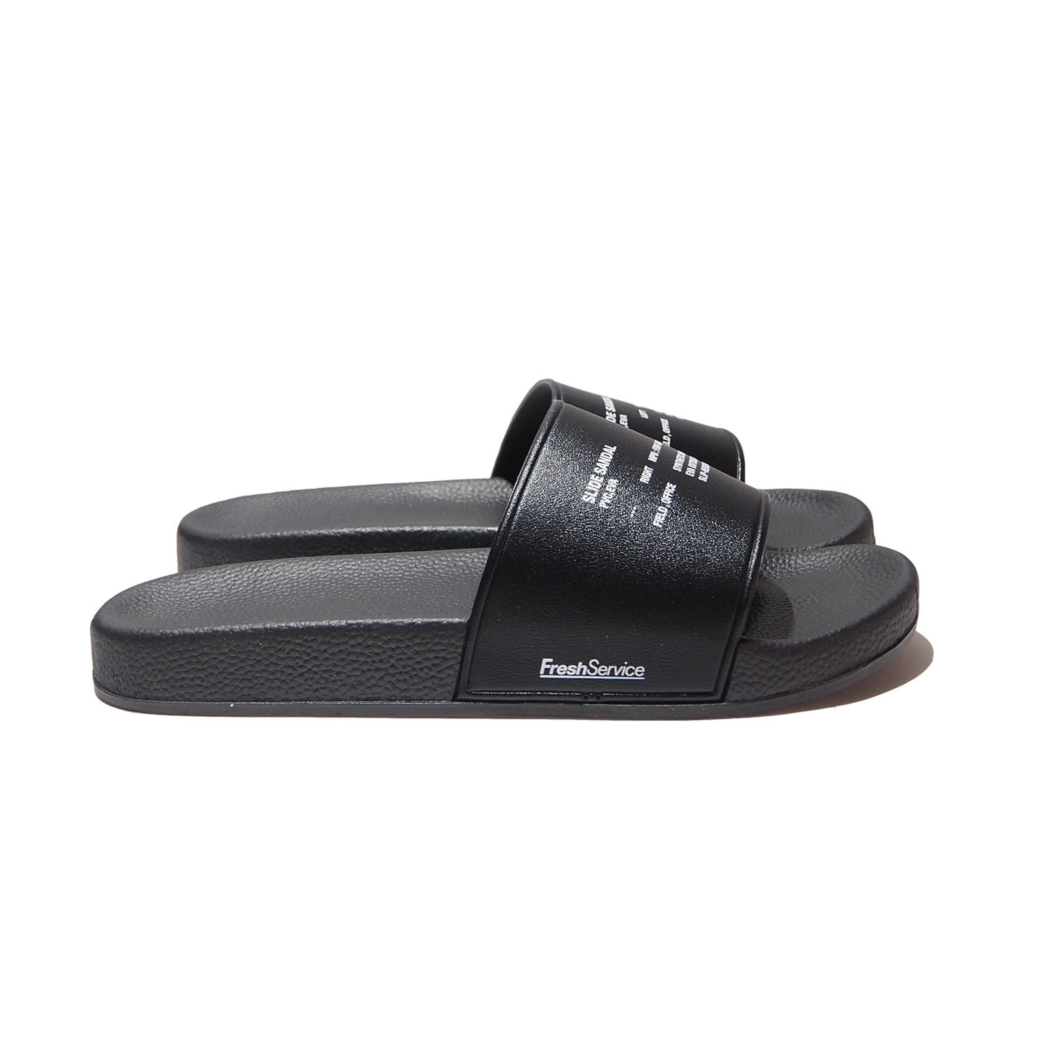 FreshService フレッシュサービス SLIDE SANDAL スライドサンダル ブラック