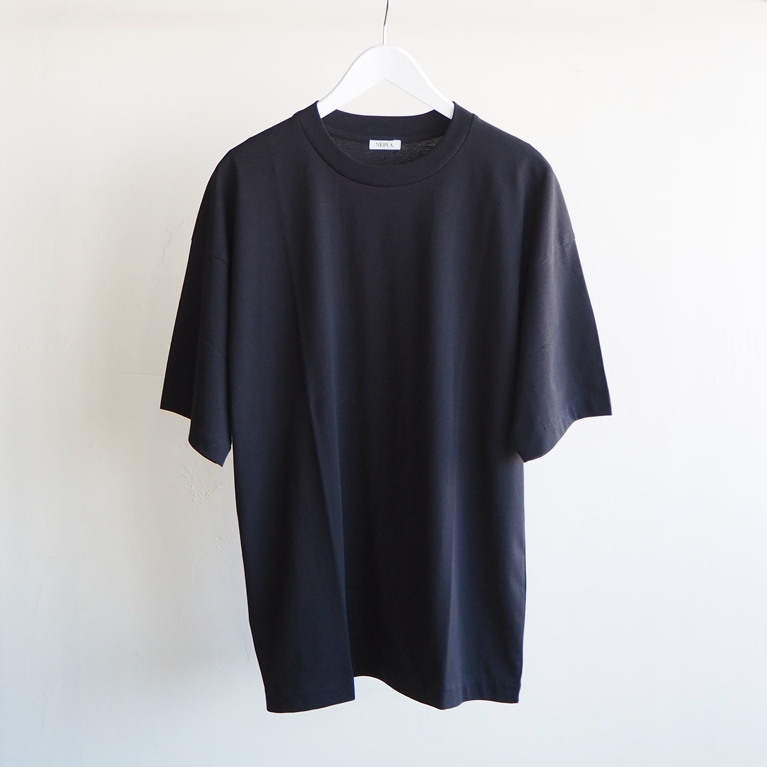 NEPLA. ネプラ MENS メンズ BASIC-T ベーシックＴシャツ ブラック