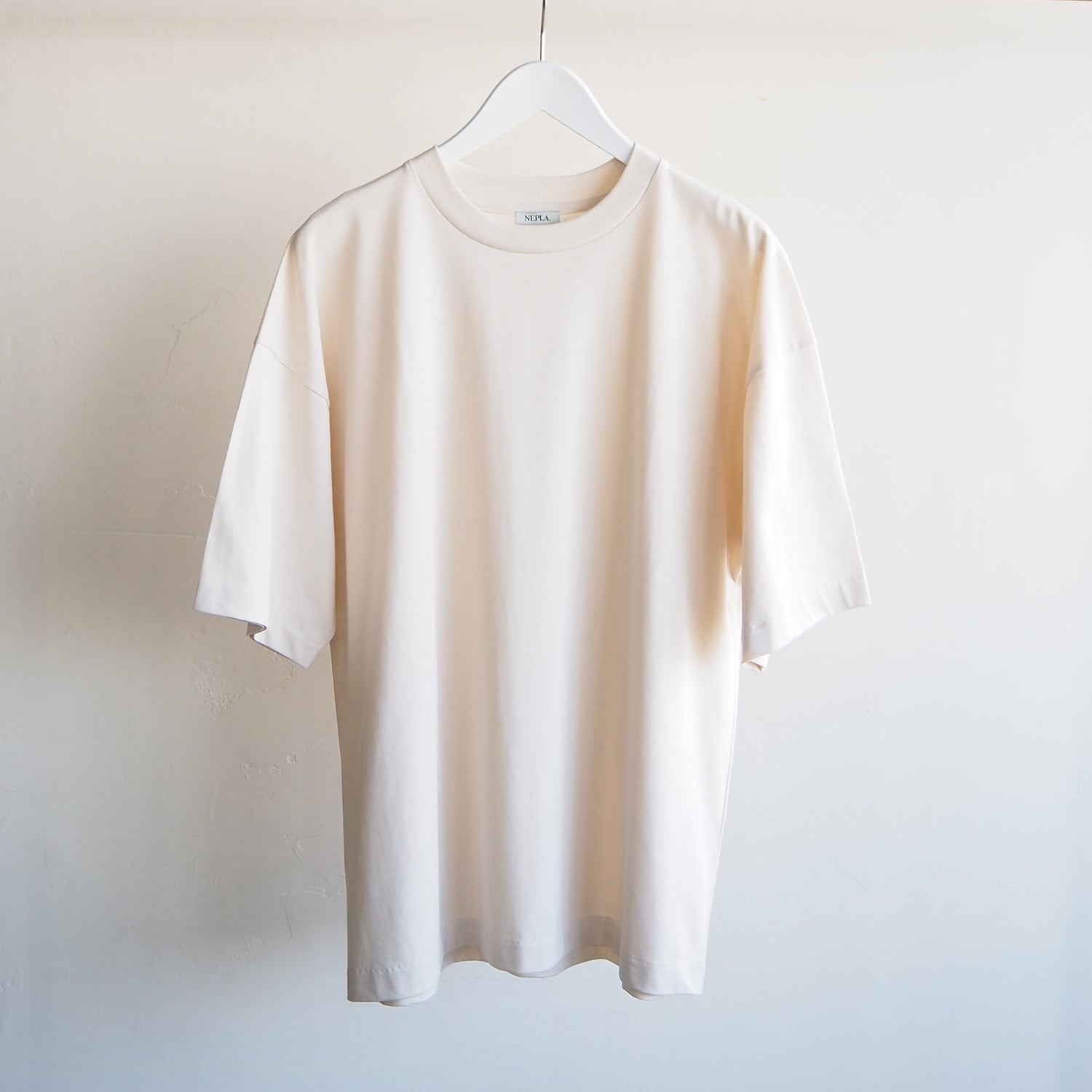 NEPLA. ネプラ MENS メンズ BASIC-T ベーシックＴシャツ ベージュ