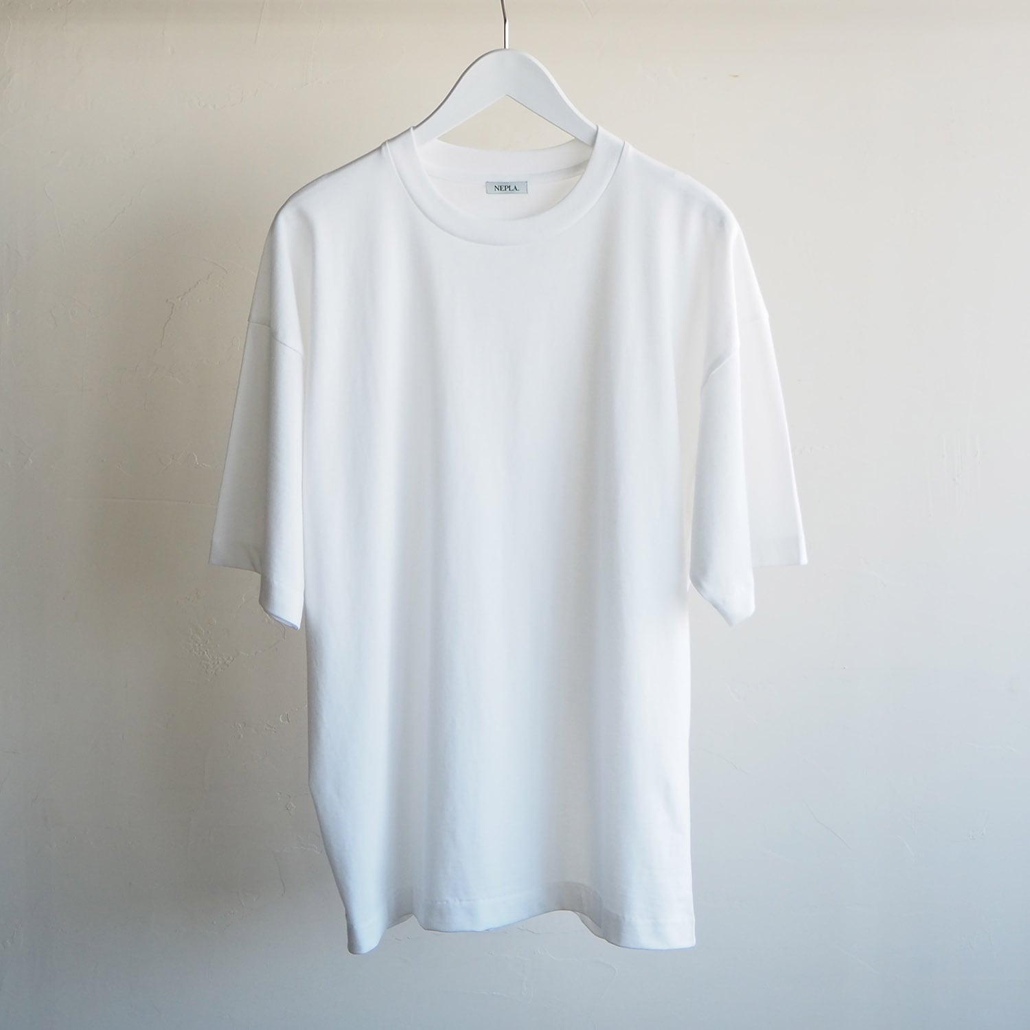 NEPLA. ネプラ MENS メンズ BASIC-T ベーシックＴシャツ ホワイト