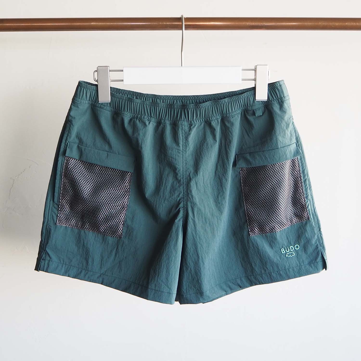 BUDO ブドー MINIMUM MESH SHORTS ミニマムメッシュショーツ Birdgreen バードグリーン