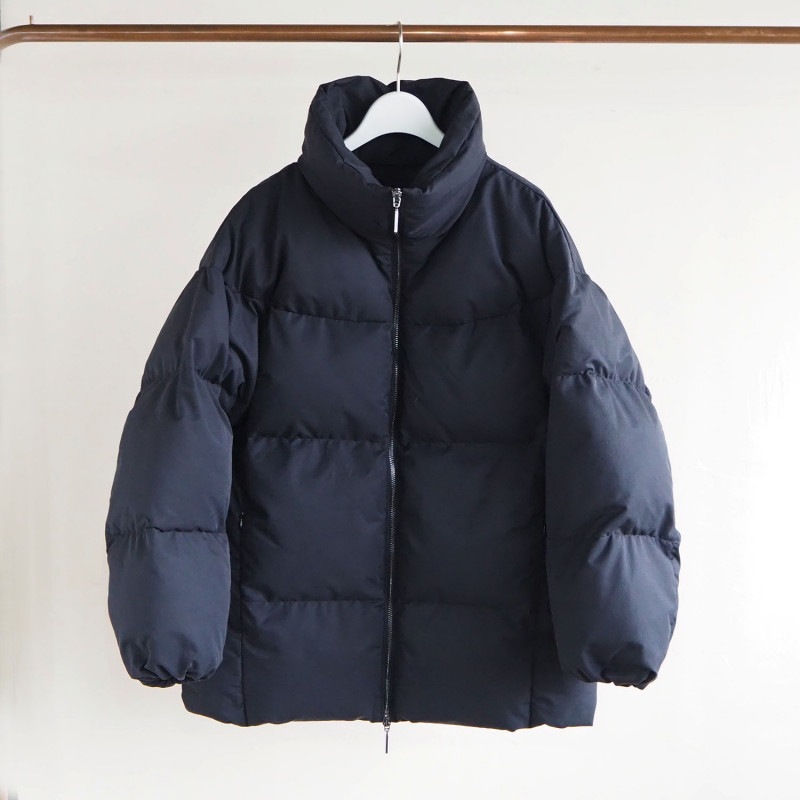 STUDIO NICHOLSON スタジオニコルソン WOMENS ウィメンズ BASEL ECODOWN TECH COTTON SHORT PADDED JACKET エコダウンパデッドジャケット
