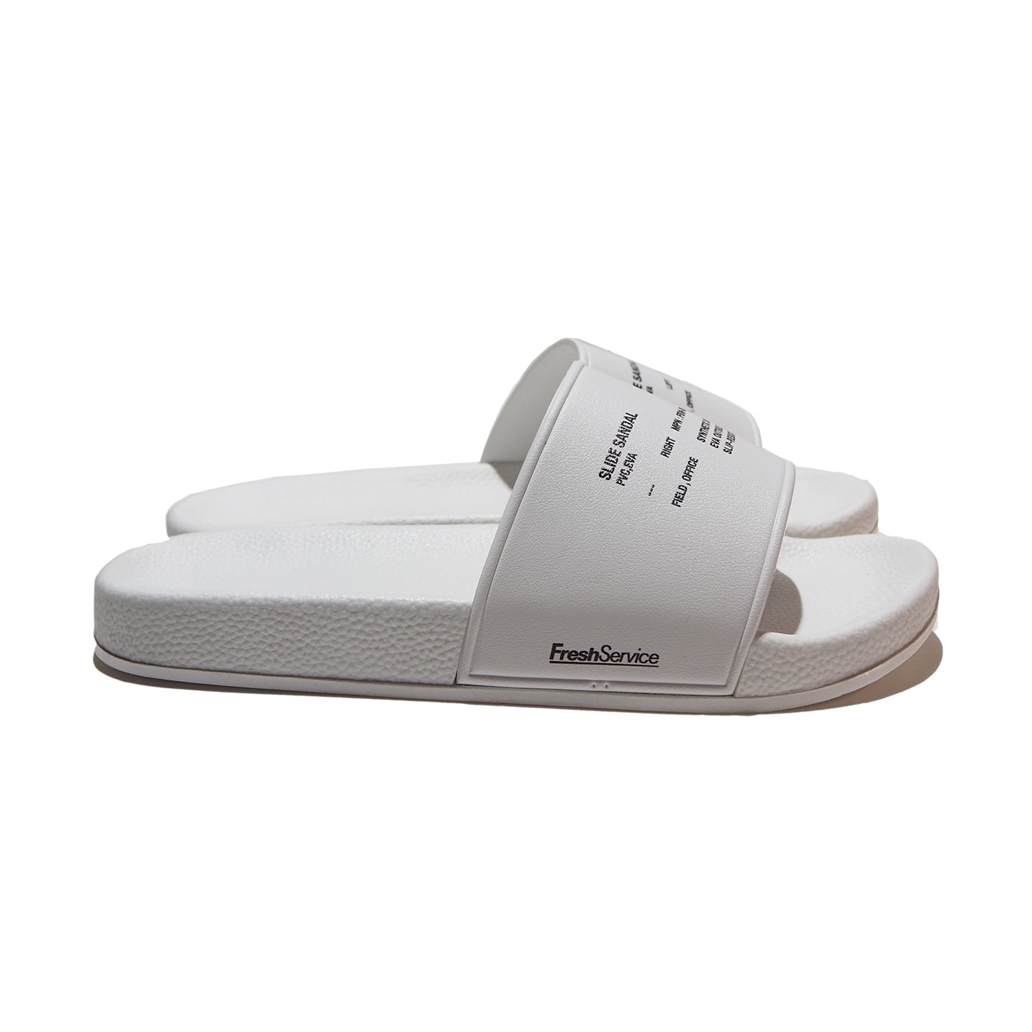 FreshService フレッシュサービス SLIDE SANDAL スライドサンダル ホワイト