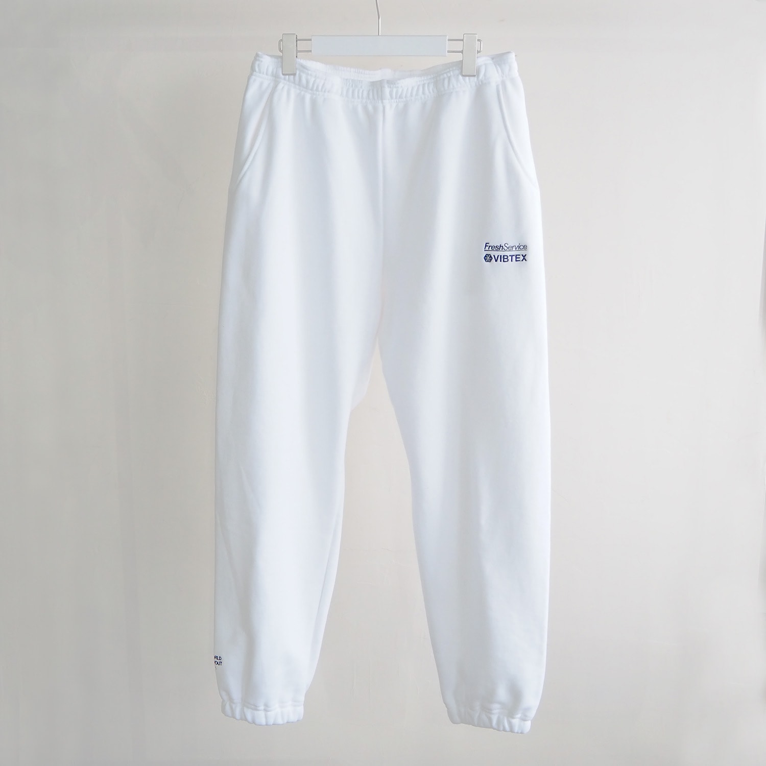 VIBTEX for FreshService ビブテックスフォーフレッシュサービス SWEAT PANTS スウェットパンツ ホワイト