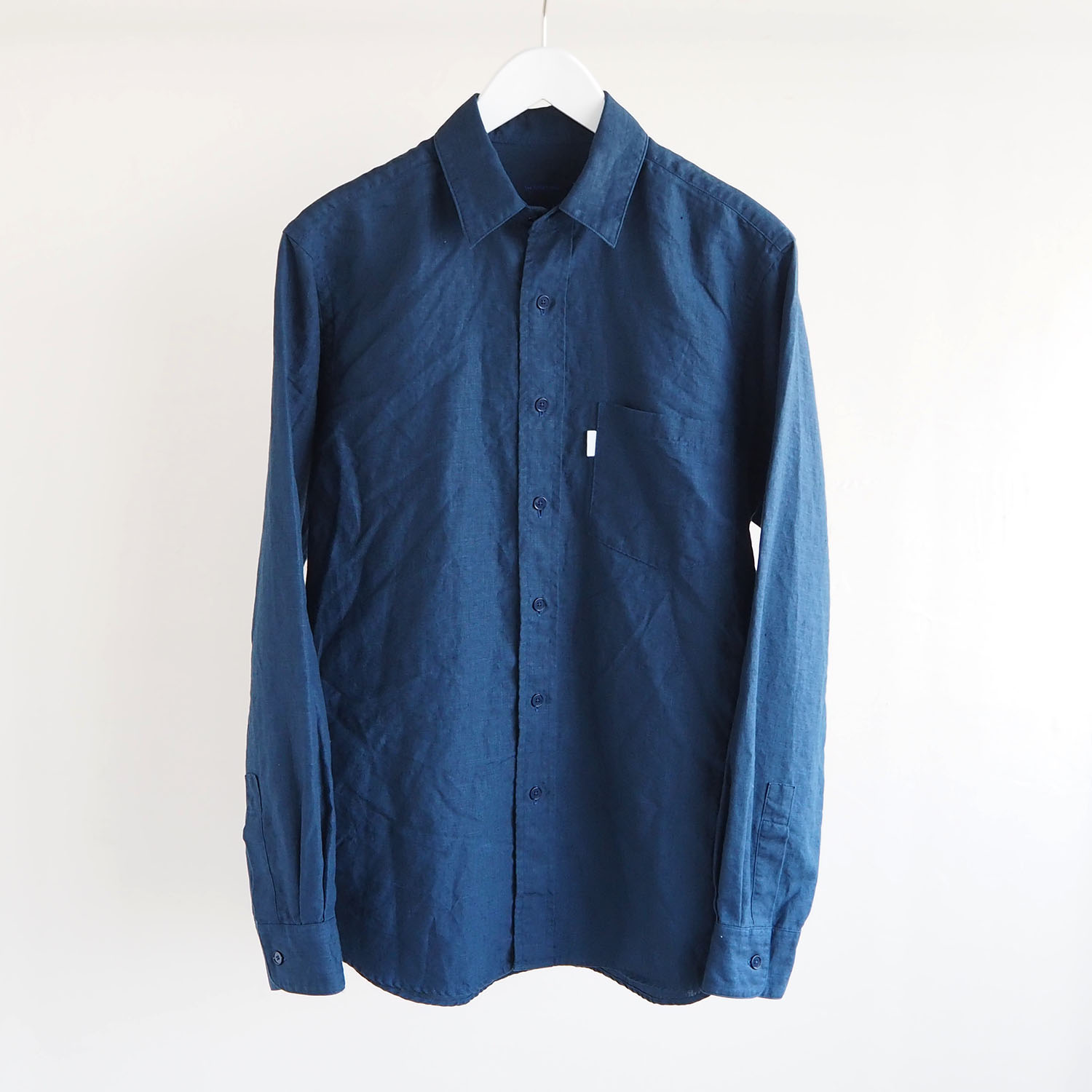 SH エスエイチ REGULAR COLLAR SHIRT (LINEN) レギュラーカラーシャツ