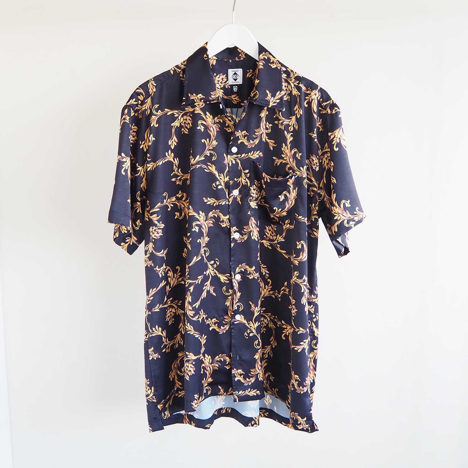【送料無料キャンペーン】 EXPANSION エクスパンション SILK SHIRTS シルクオープンカラー トップス