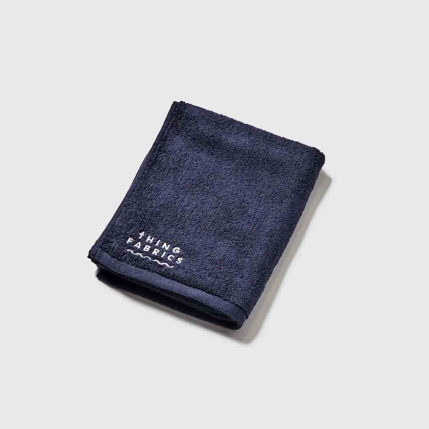 THING FABRICS シングファブリックス TIP TOP 365 TOWEL FACE TOWEL フェイスタオル ネイビー