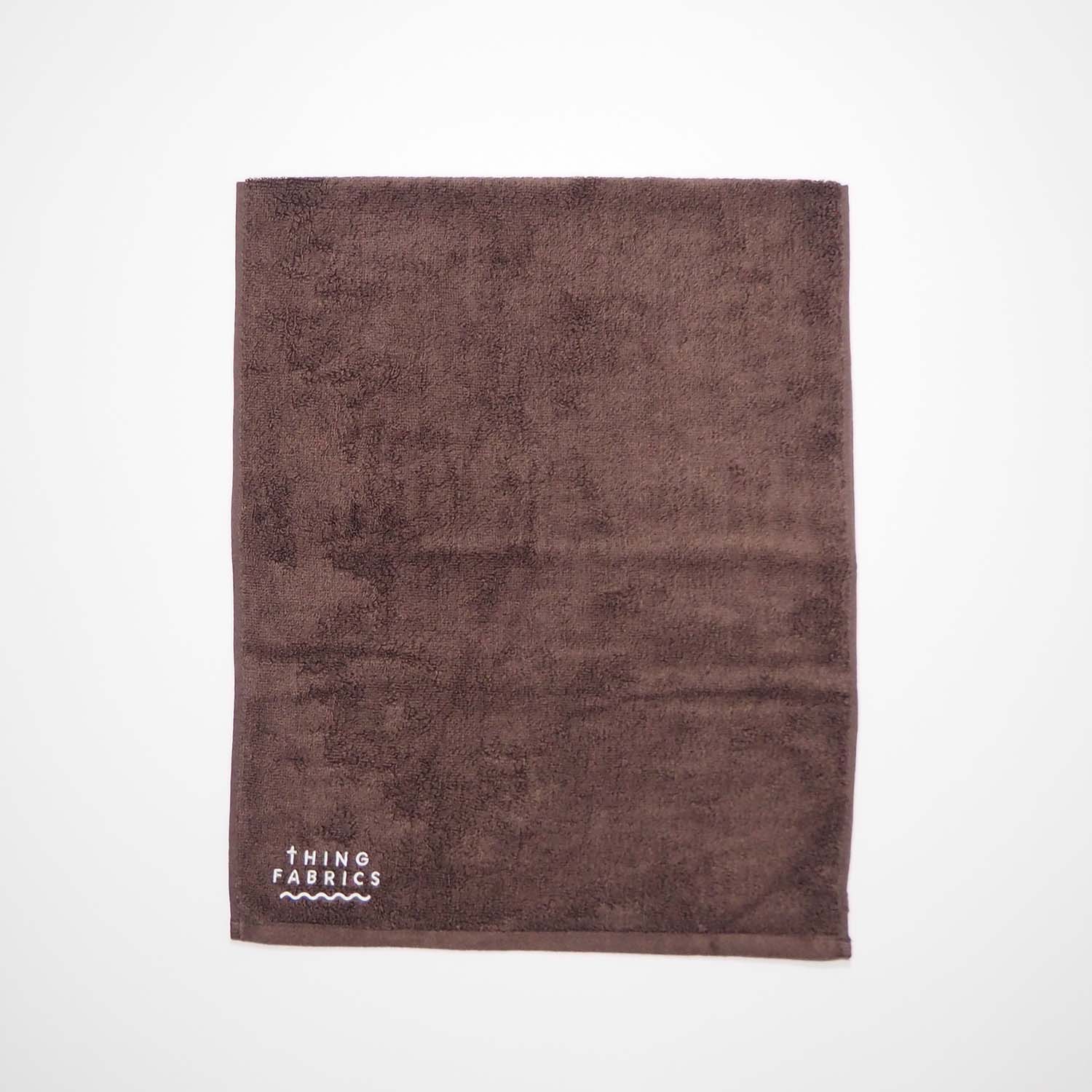 THING FABRICS シングファブリックス TIP TOP 365 TOWEL FACE TOWEL フェイスタオル ブラウン