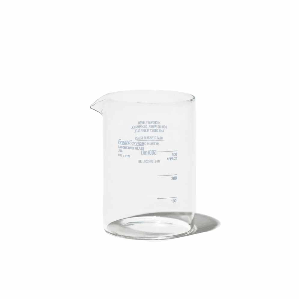 FreshService フレッシュサービス LABORATORY GLASS JUG 500ml ラボラタリーグラス ジャグ