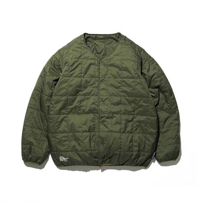 FreshService フレッシュサービス PERTEX QUANTUM REVERSIBLE PADDING CARDIGAN パーテックスリバーシブルカーディガン KAHKI カーキ