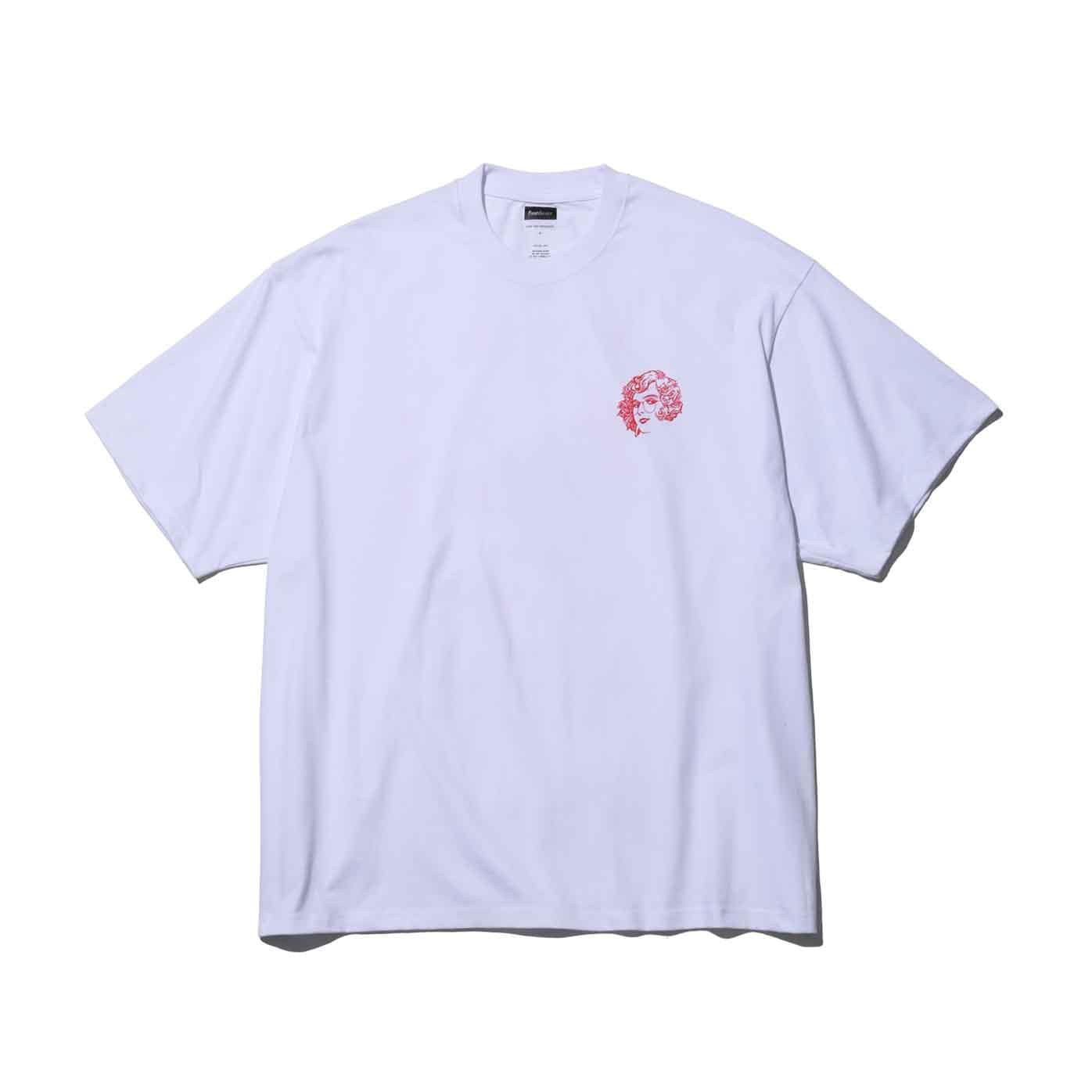 FreshService フレッシュサービス CORPORATE PRINTED S/S TEE ”Miracle Wigs” コーポレートプリントＴシャツ RED レッド