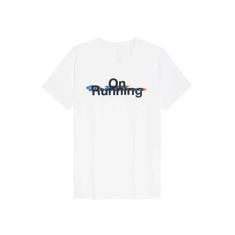 On オン On Run-T Graphic ランニングトップ・Ｔシャツ White メンズサイズ