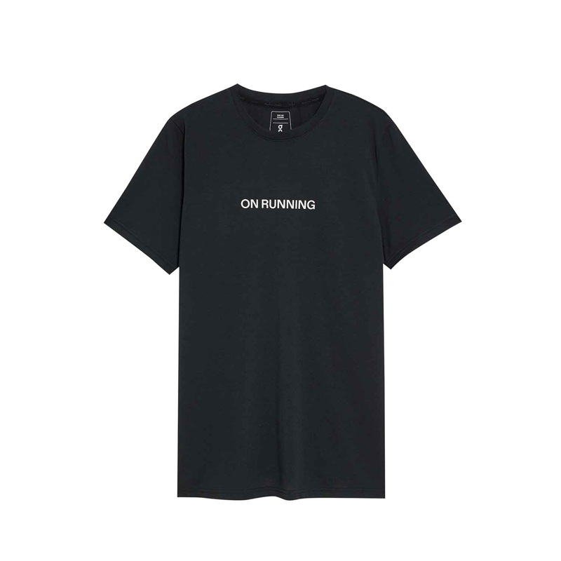 On オン On Run-T ランニングトップ・Ｔシャツ Black メンズサイズ
